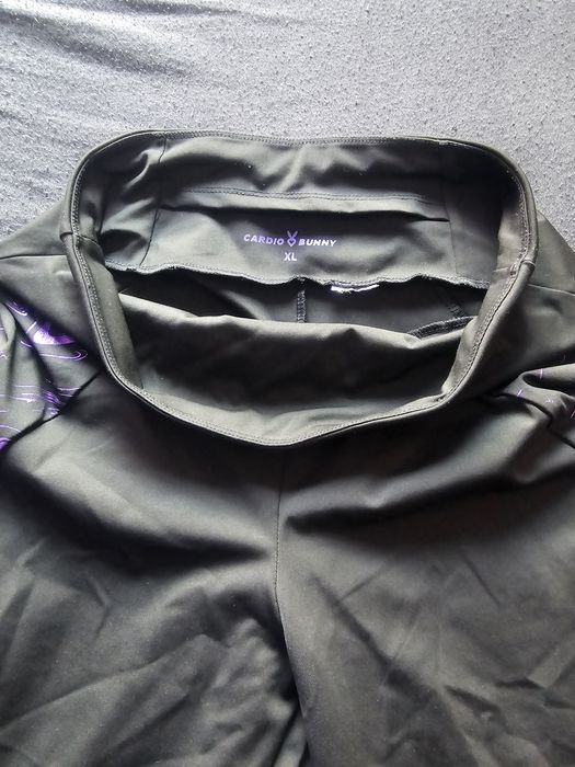 Zestaw cardio bunny fioletowy sportowy