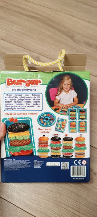Burger gra magnetyczna