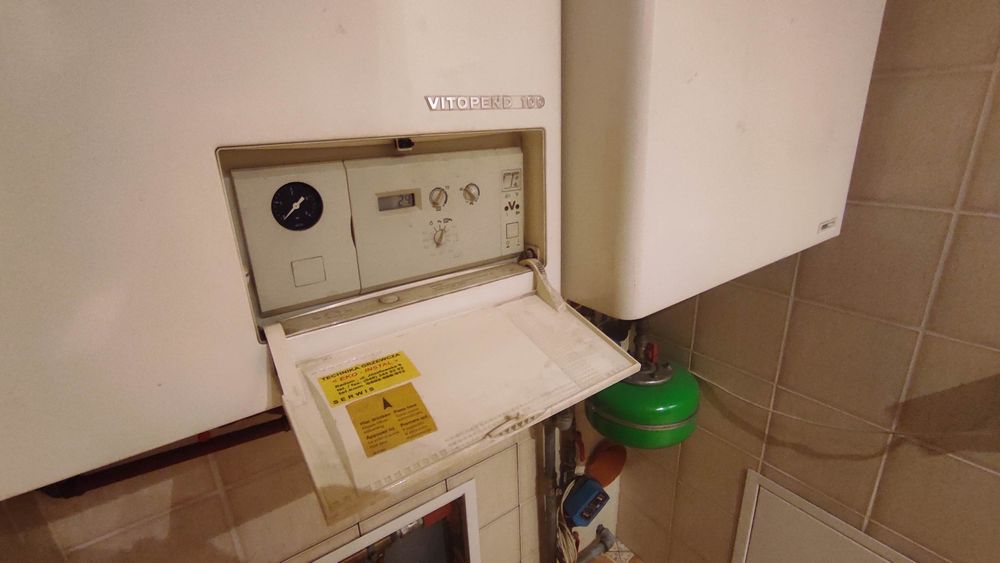 Kocioł gazowy Vitopend 100 zasobnikiem