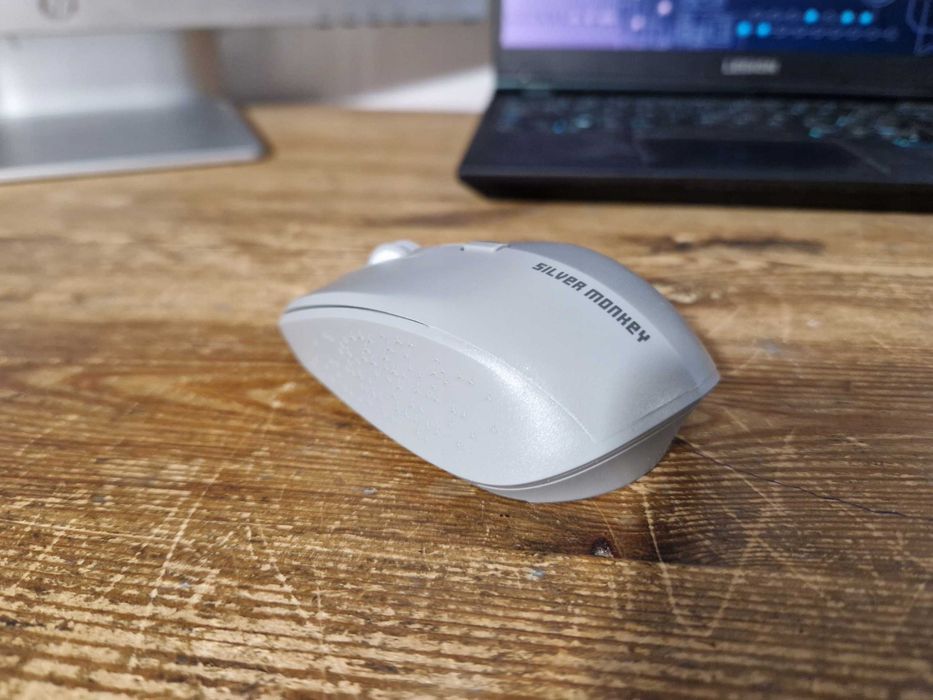 Mysz bezprzewodowa Silver Monkey M40 Wireless Comfort Mouse Gray(4180)