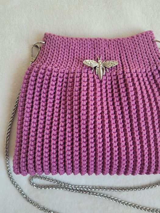 Torebka handmade ze sznurka