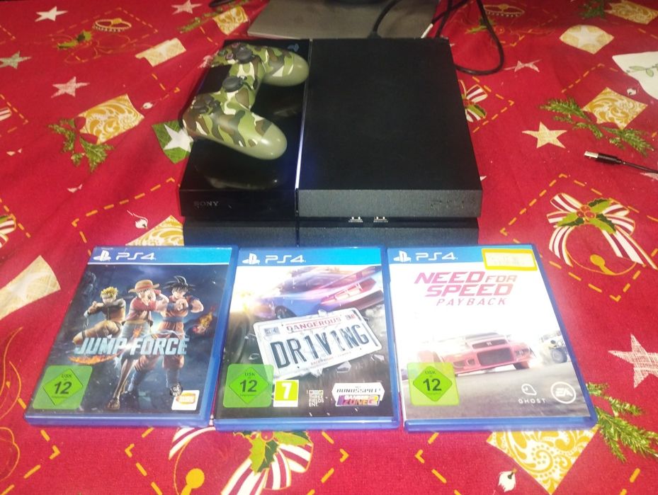 PlayStation 4 Fat 500g+monitor Dell Full Hd 2018