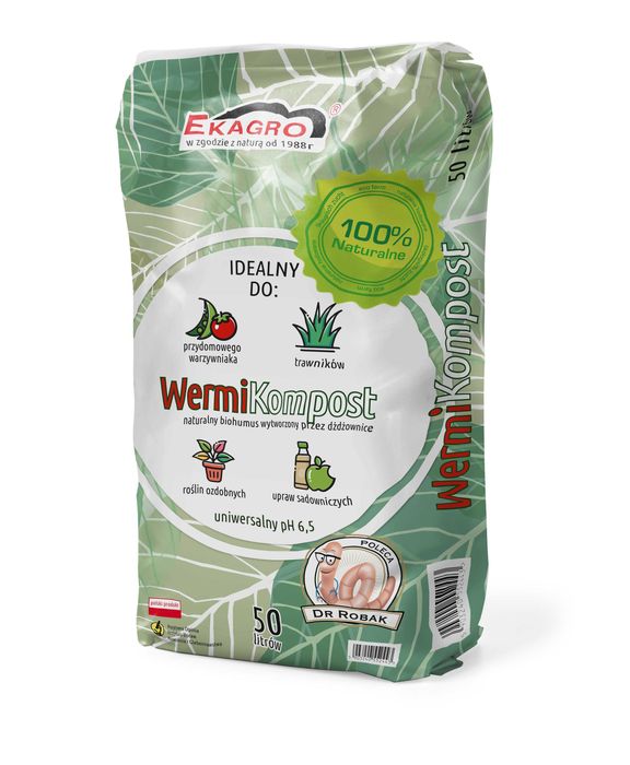 Dżohumus BIOHUMUS nawóz naturalny 100% organiczny 1l, 5l, 10l, 20l