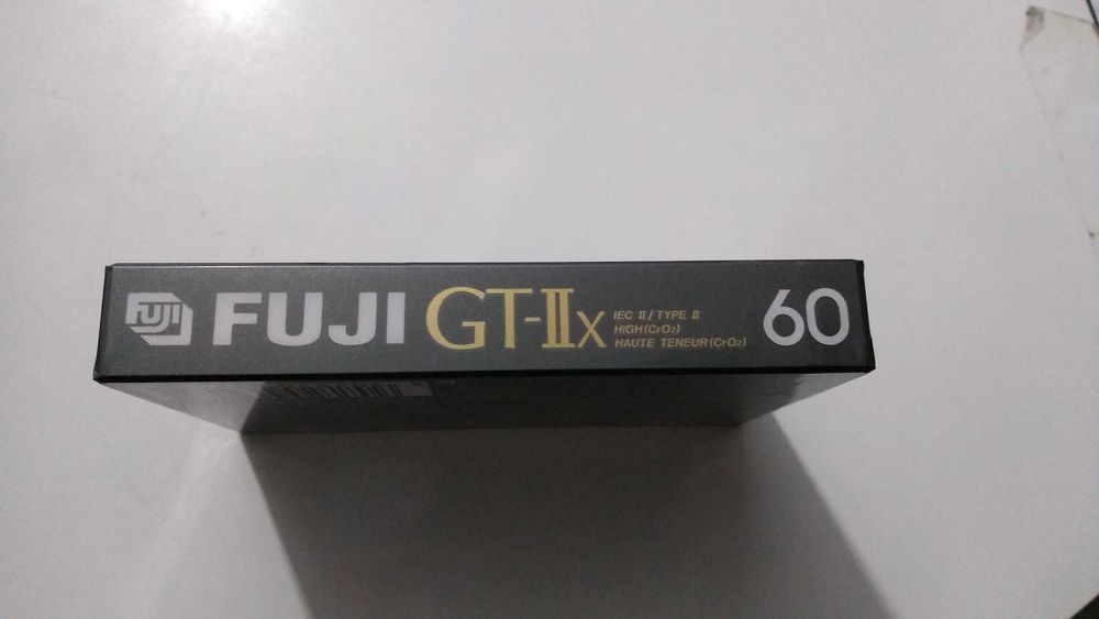 Cassete de áudio FUJI GT-IIx 60 VINTAGE, NOVA!