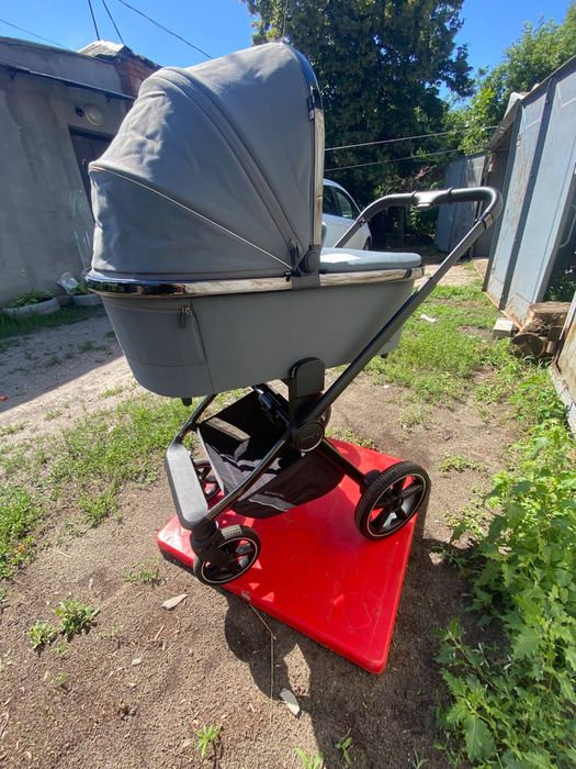 Дитячий коляска (візок) Carrello Ultimo 2в1 хром