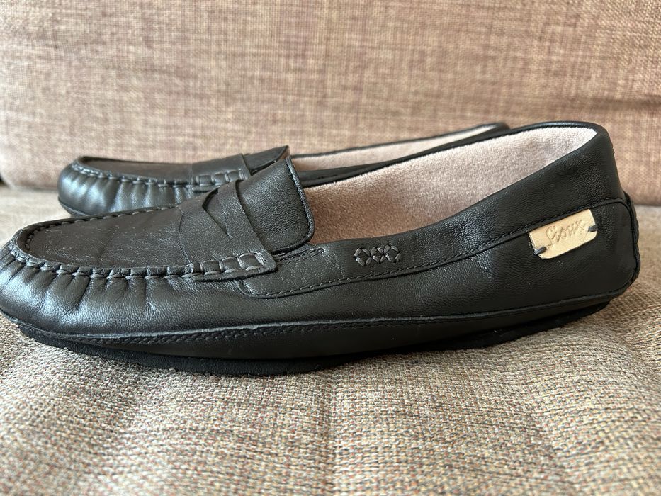 Sioux шкіряні туфлі мокасини балетки 37 р G