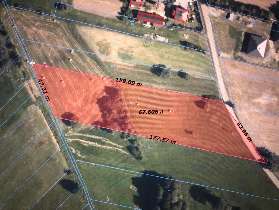 Działka Płudnica gm Iłża