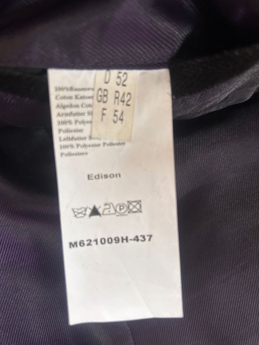 Marynarka męska  z aksamitu raz w użyciu