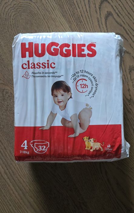 Підгузки Huggies 4