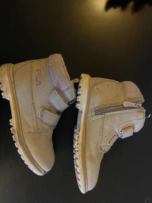 Buciki ocieplane FIila dziewczęce r30