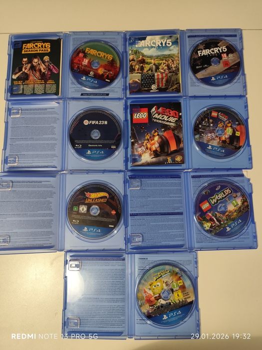 GRY na PS4(używane)