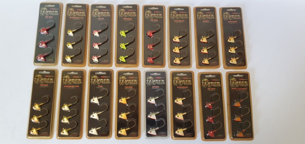 Риболовна Джиг - Голівка / Pro Jig Head - Predator ZANDER - 3 шт.\уп.