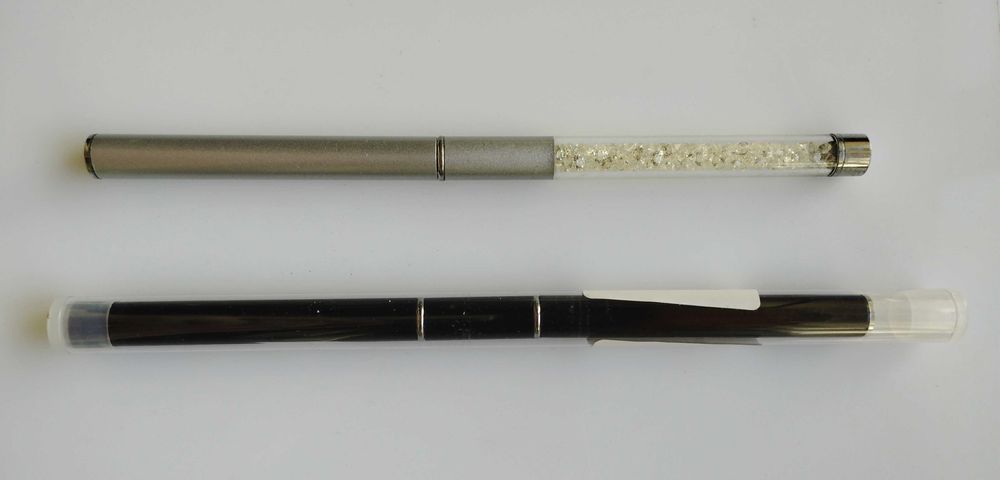 Пензель для манікюру кисть маникюрная для полигеля с лопаткой