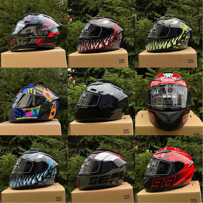 ТОП ЦЕНА! Интегральный,закрытый мотошлем с визором. Для мотоцикла шлем