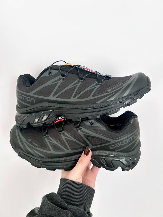 НОВИНКА ‼️ Salomon XT-6 Gore-Tex «All Black» premium  / мужские кроссовки соломон