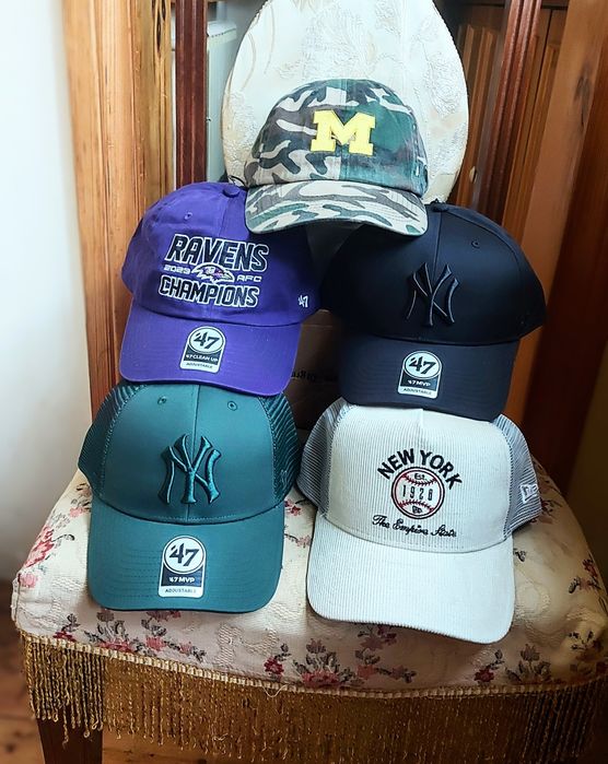 ОРИГИНАЛ Бейсболка КЕПКА тракер New Era NY NBA NHL MLB 47 Brand nike