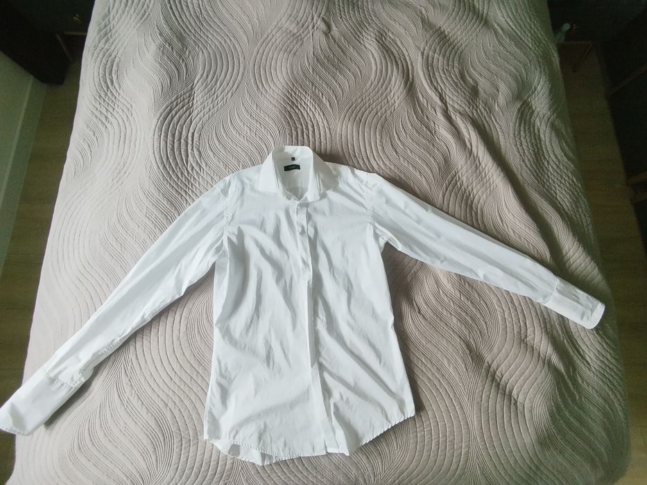 Koszula MMER slim fit, do spinek, 40