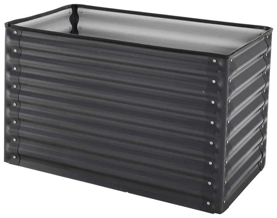 Metalowa donica ogrodowa 100x60x60 cm