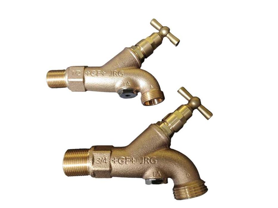 Kran wody zawór, kurek mosiężny 1/2" lub 3/4" nowy