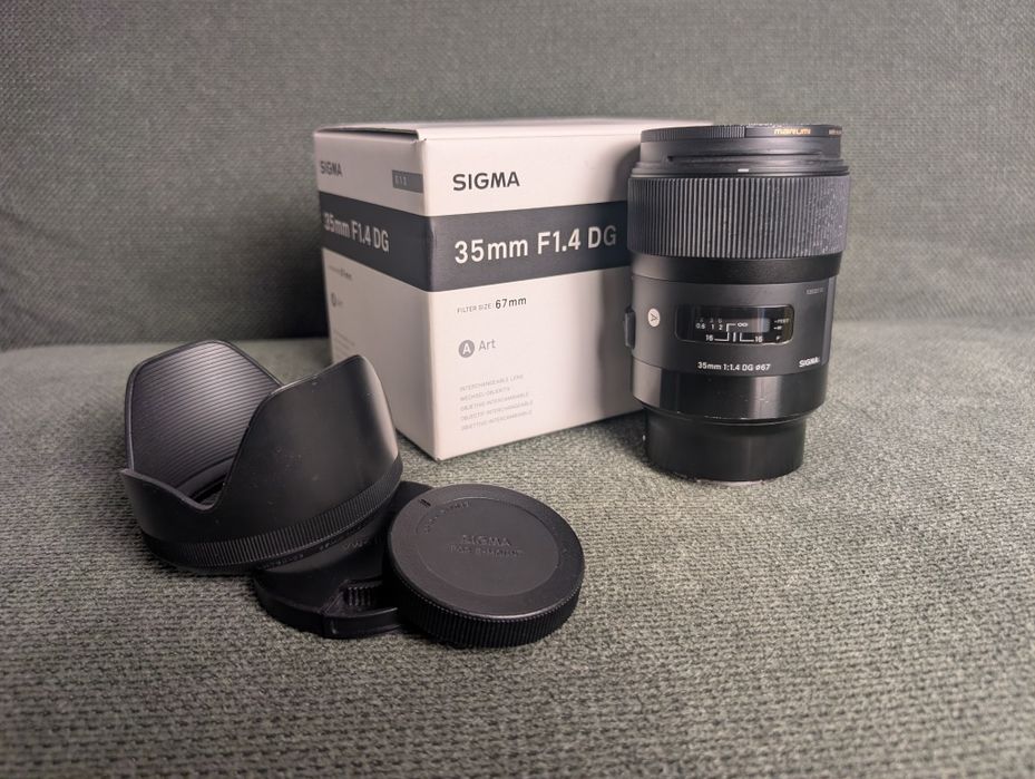 Sigma 35mm f/1.4 Art (Sony E) - Z Filtrem UV!