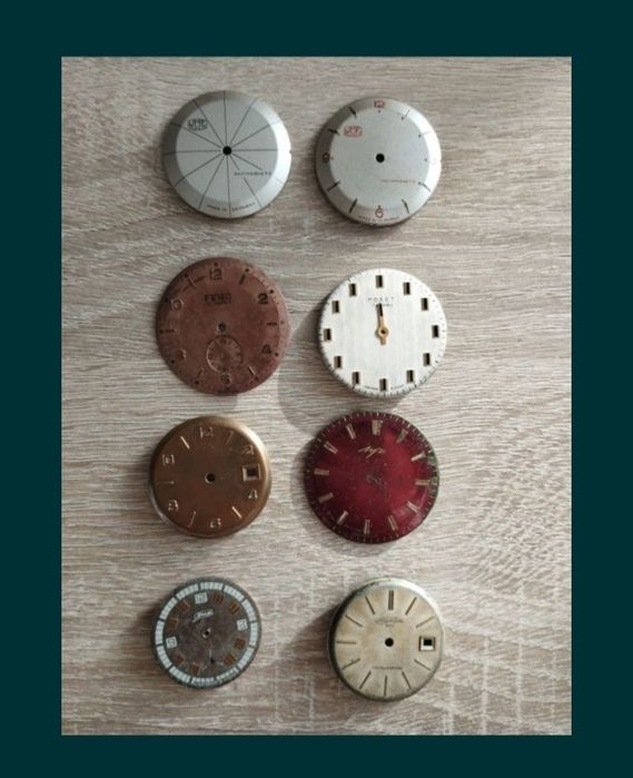 Złom zegarmistrzowski ,koperta tarcza, zegarek