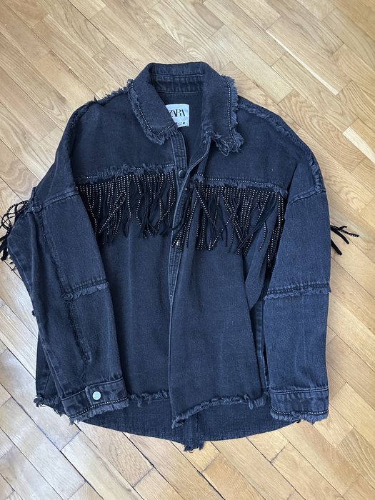 Джинсова сорочка zara