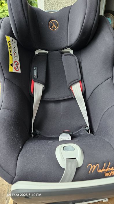 Fotelik samochodowy obrotowy coletto mokka