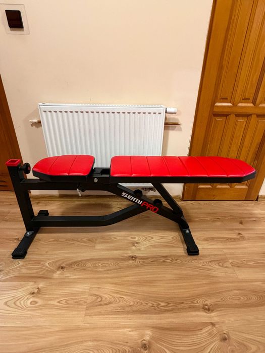 Ławka do ćwiczeń, skośna, Marbo-Sport, siłownia,