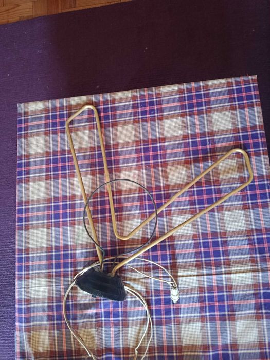 Antena TV muito antiga vintage decoraçao