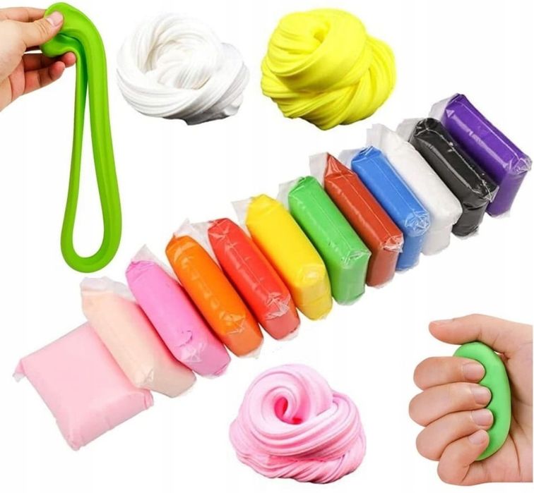 Piankowa masa plastyczna dla dzieci piankolina