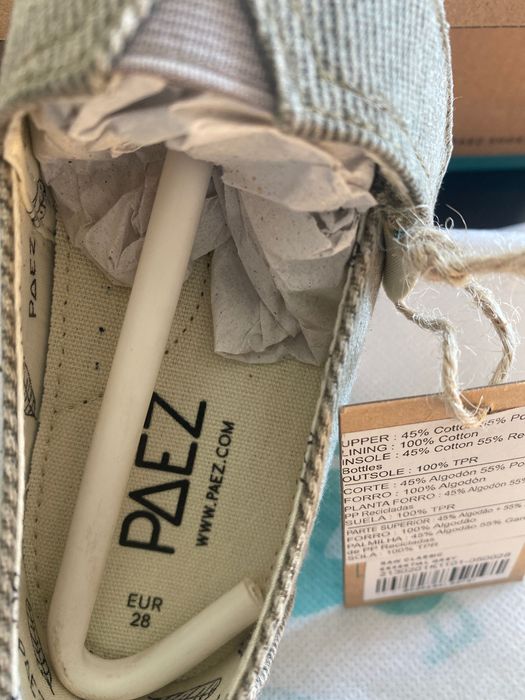 Sandalias Paez novas