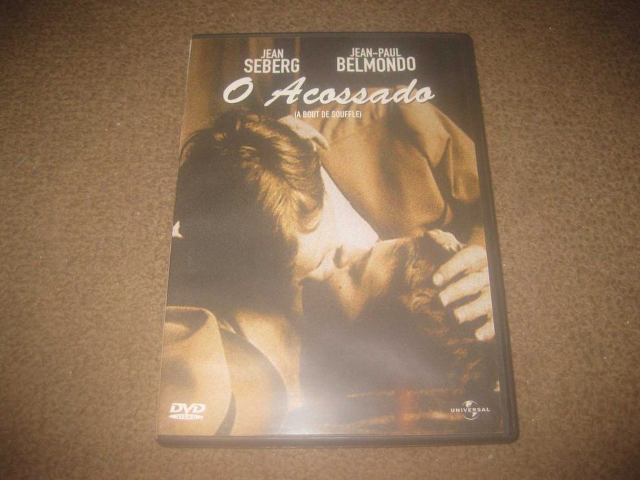 DVD "O Acossado" de Jean-Luc Godard/Raro!
