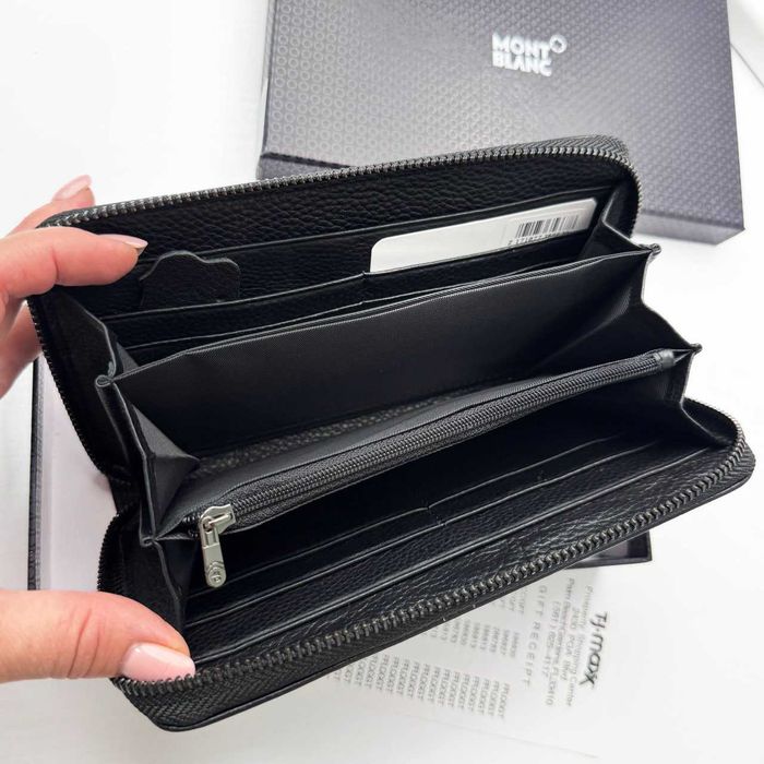 Кошелек с Натуральной кожи MONTBLANC, гаманець MONTBLANC