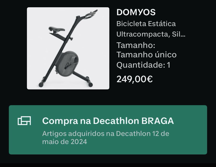 Domyos Bike - Ainda com garantia