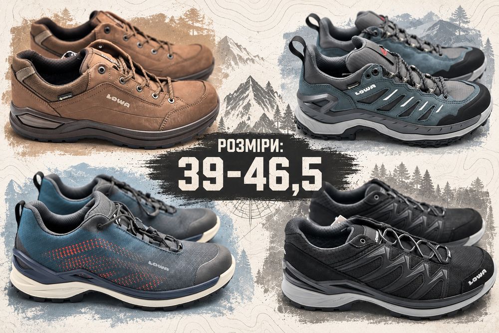 Кросівки чоловічі Lowa Gore-tex
