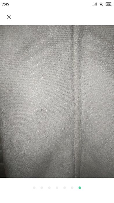 Дублёнка куртка серая авиатор пилот