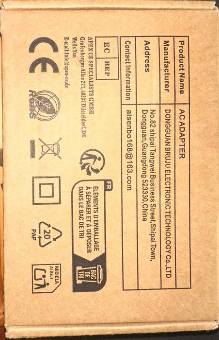 AC Adapter para poltrona elétrica