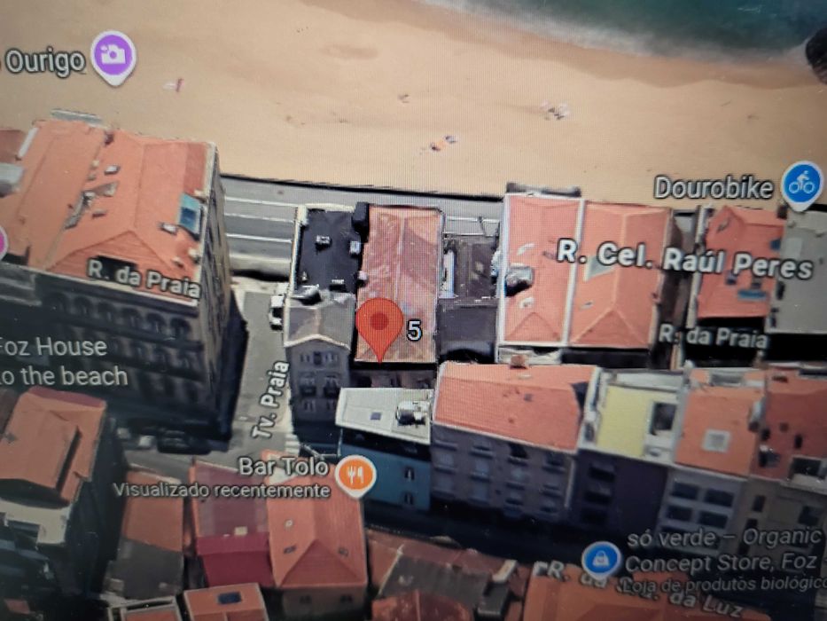 prédio 2 frentes PIP 5 pisos 1º linha mar foz