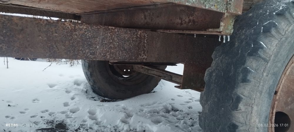 Причіп одноосний