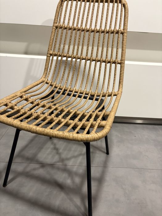 Cadeira  de rattan sintetico