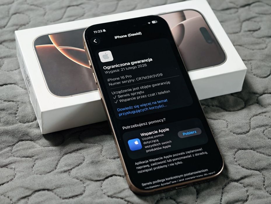 iPhone 16 Pro 256GB | Złoty | Gwarancja Apple  |  Desert Titanium