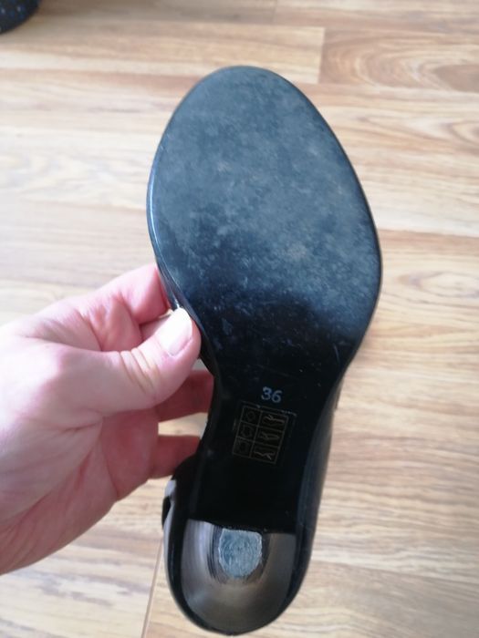 Buty na obcasie Francja , 100 % skóra !!!