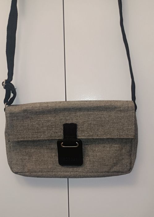 Bolsa  preta e cinza Morgan