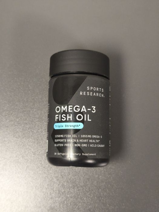 Omega-3 Sports Research Triple Strength (запакований) Омега - 3