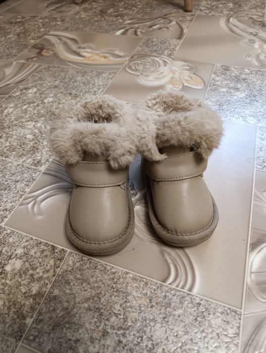 Дитячі зимові теплі сапогі