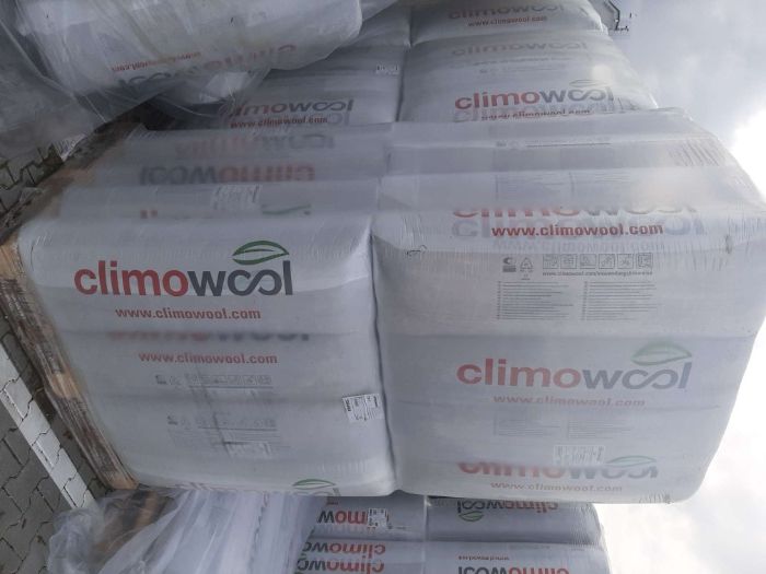 Wełna mineralna Climowool 0,039 Wszystkie grubości.