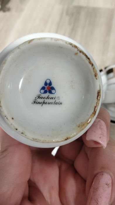 Набор чашка +блюдце.Сервиз