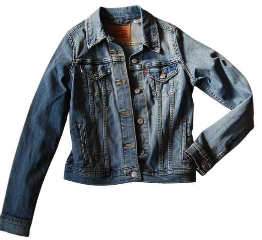 LEVI STRAUSS ROZ.XS kurtka damska jeans katana jak nowa