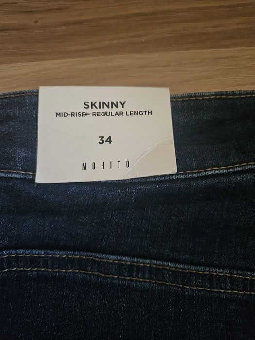 Nowe dzinsy granatowe