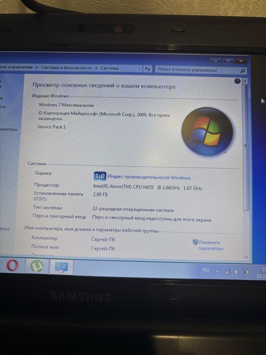 Нетбук Samsung N145 plus